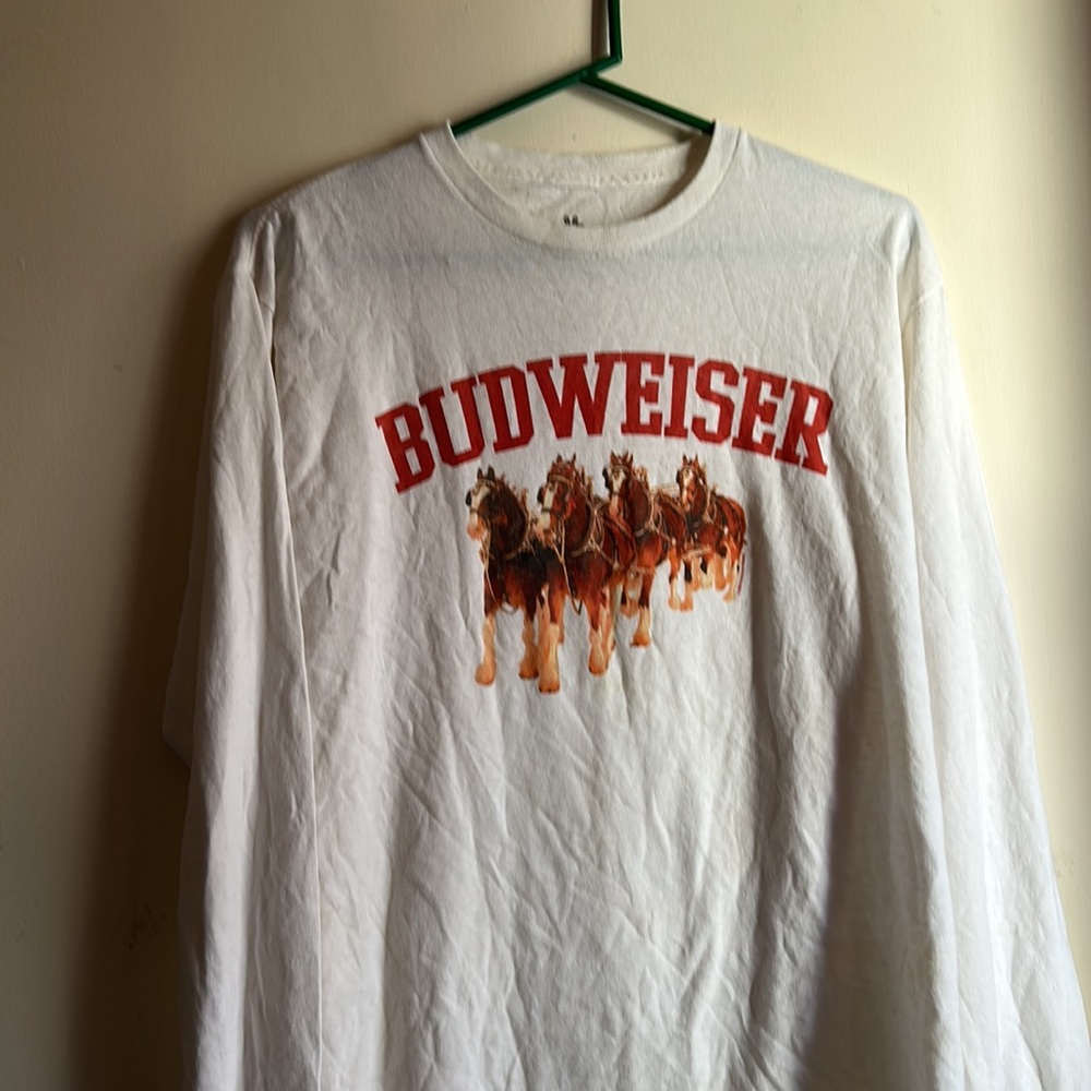 Budweiser vintage long sleeve T shirt
